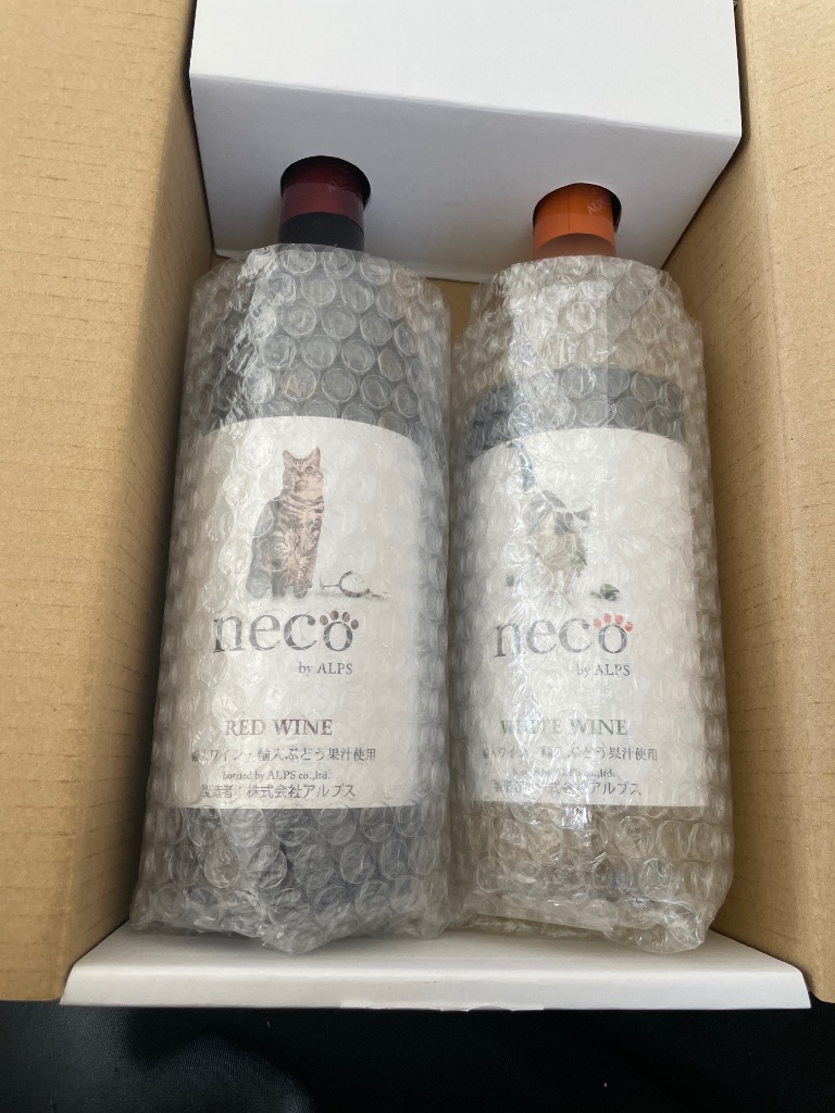 楽天市場】neco ネコ 猫 ワイン 赤 白 選べる 6本セット ワイン