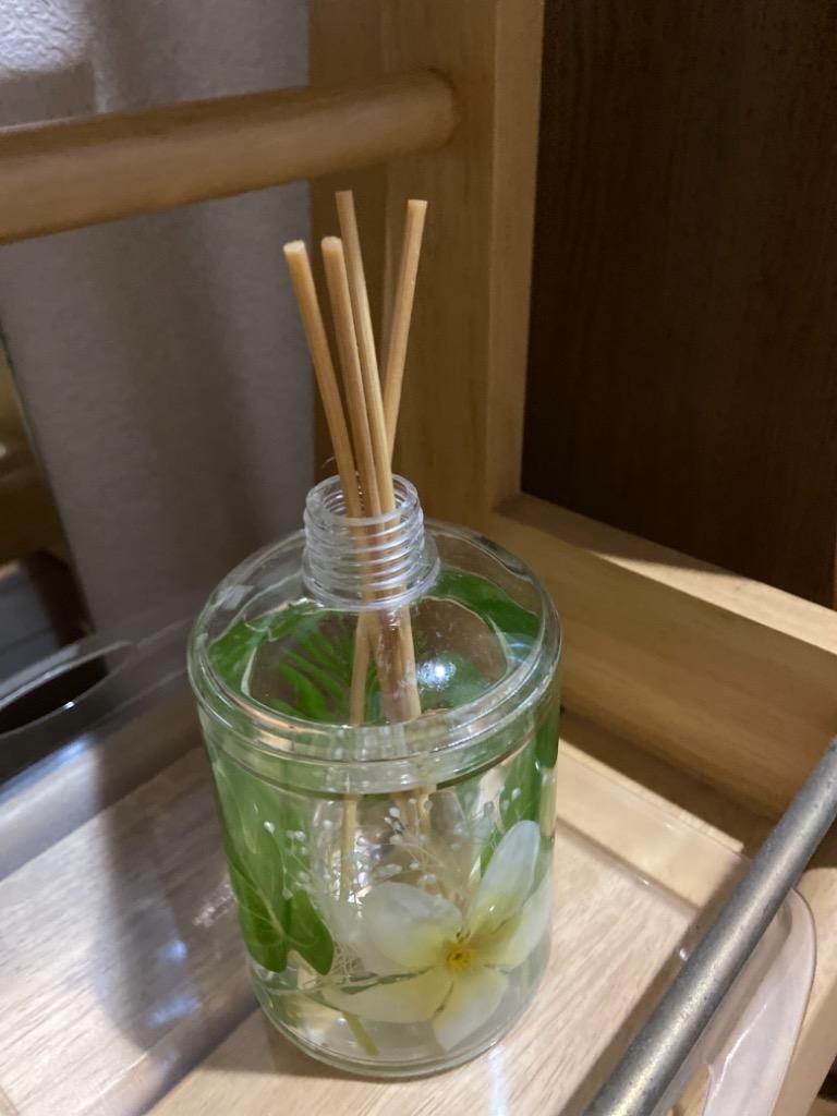 アクリルソープディスペンサー フラワー 花 ハワイアン雑貨 シャンプー