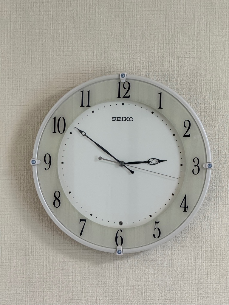 SEIKO 掛け時計 セイコー 壁掛け KX242B 電波時計 スイープ 静か