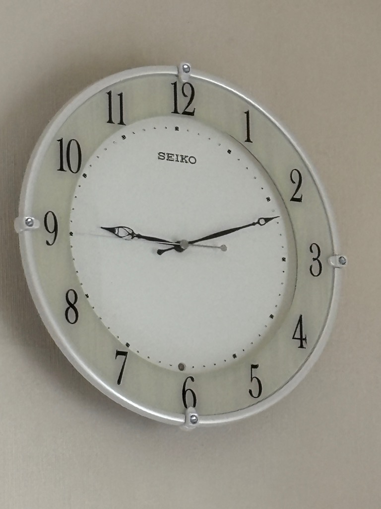 SEIKO 掛け時計 セイコー 壁掛け KX242B 電波時計 スイープ 静か