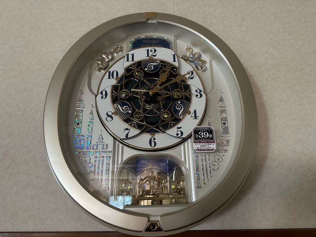 SEIKO 掛け時計 セイコー 壁掛け からくり時計 RE579S 電波時計 SEIKO 掛け時計 セイコー 壁掛け からくり時計 RE579S 電波時計