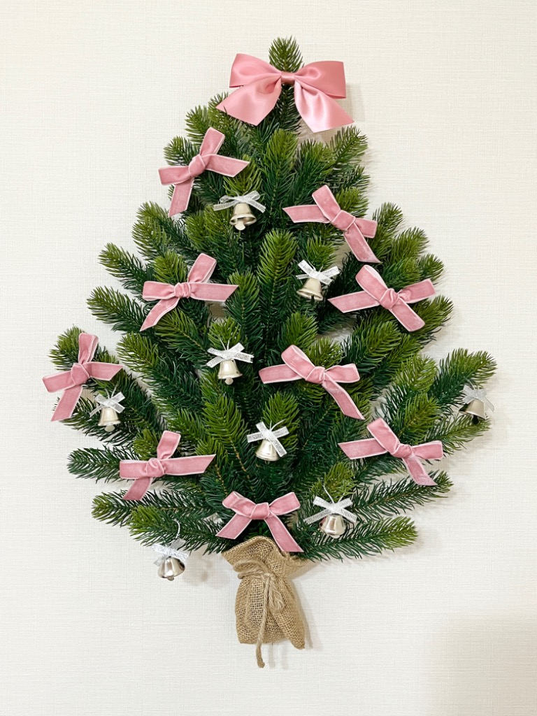 壁掛け式 クリスマスツリー RSグローバルトレード社 壁掛式 省スペース