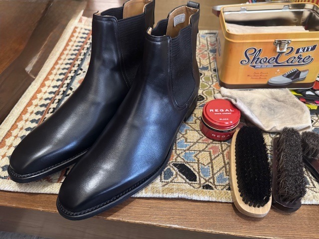 REGAL リーガル メンズビジネス サイドゴアブーツ 19CL CD : SHOES WAN