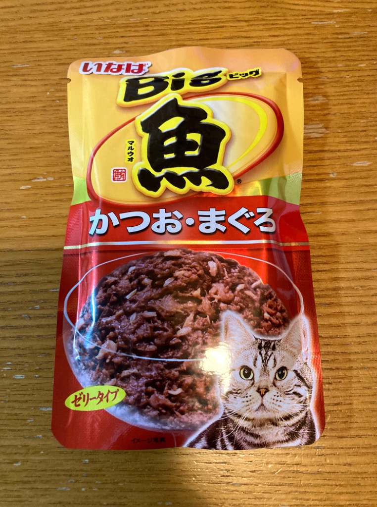 いなばペットフード 猫用 キャットフード Bigマルウオパウチ かつお