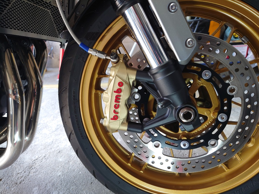 【使用品】【gsx-r1000 l7〜】Brembo パッド 4枚セット 楽天市場】Brembo ブレンボ 108mm ロゴ 左右セット SUZUKI