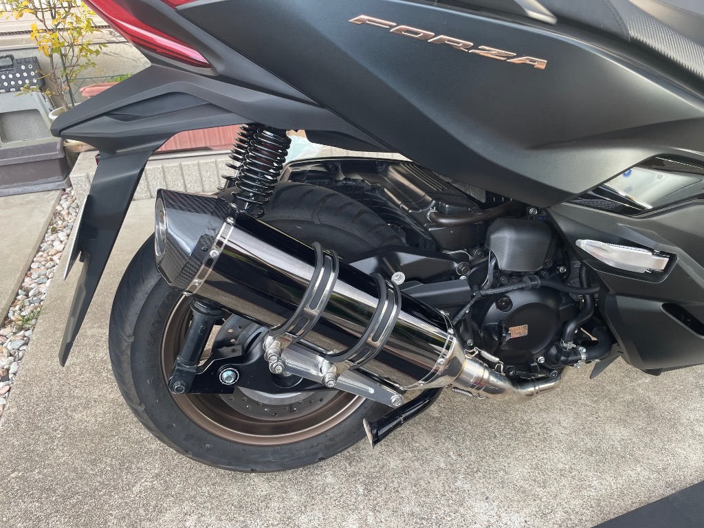 フォルツァ mf10 ビームスマフラー B127-20-000 ST OVAL フォルツァ MF10 1個 BEAMS(ビームス