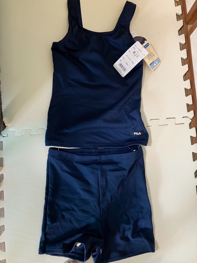 FILA キッズ 女の子 水着 タンキニ スクール水着 フィラ