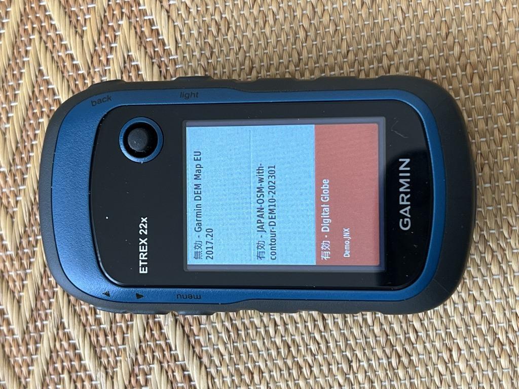 Garmin eTrex 22x ハンディGPS 英語版 日本語化済み&8GBMicroSD (日本