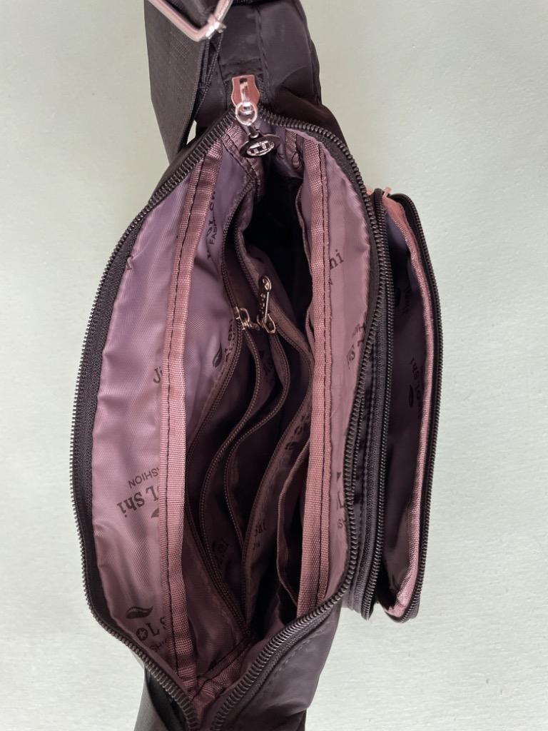 ショルダーバッグ レディース ナイロン 軽量 軽い 小さめ 斜め掛け 撥水 ミニショルダー バッグ ショルダーバッグ :shoulder-bag:ネロブロス  バッグ 傘 筆箱 カバー 通販 