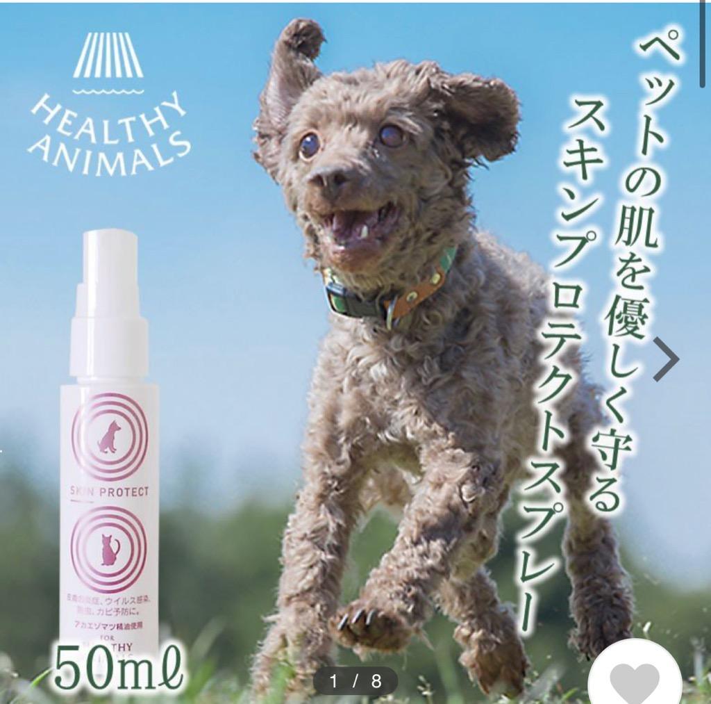 犬 猫 スキンプロテクトスプレー 50mlHEALTHY ANIMALS ヘルシーアニマルズアカエゾマツ 精油 酪農大学 森の香り リラックス 消臭  抗菌 天然素材 日本製 :iso1052:想いを繋ぐ百貨店 TSUNAGU - 通販 - Yahoo!ショッピング