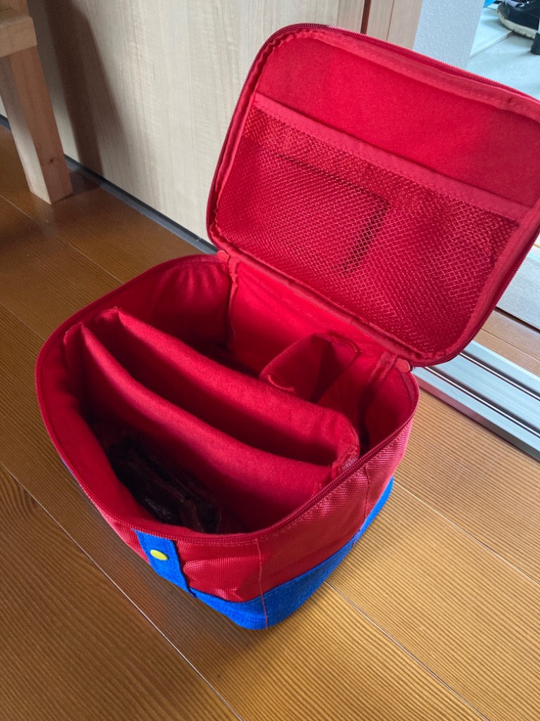 Switch マリオ ケース 収納バッグ 大容量 本体 持ち運び