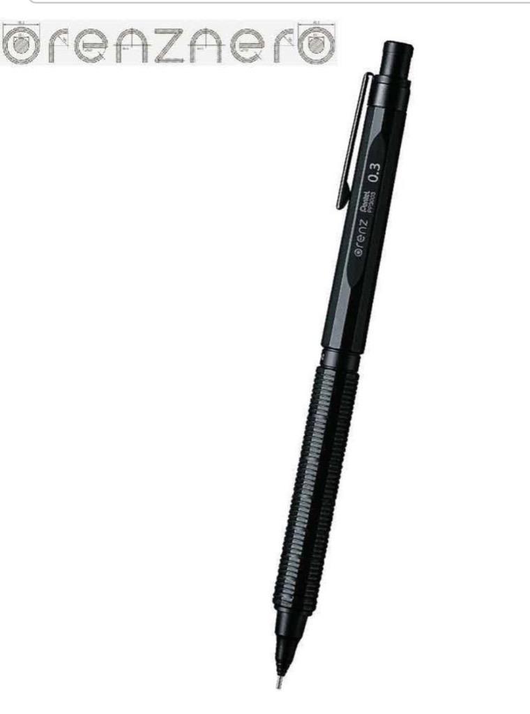 シャープペン 0.3mm ぺんてるオレンズ・ネロ ORENZ・NERO ブラック PP3003-A