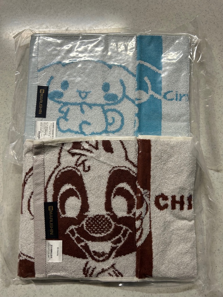 ディズニー サンリオ マフラータオル 20×110cm 綿100％ 無撚糸