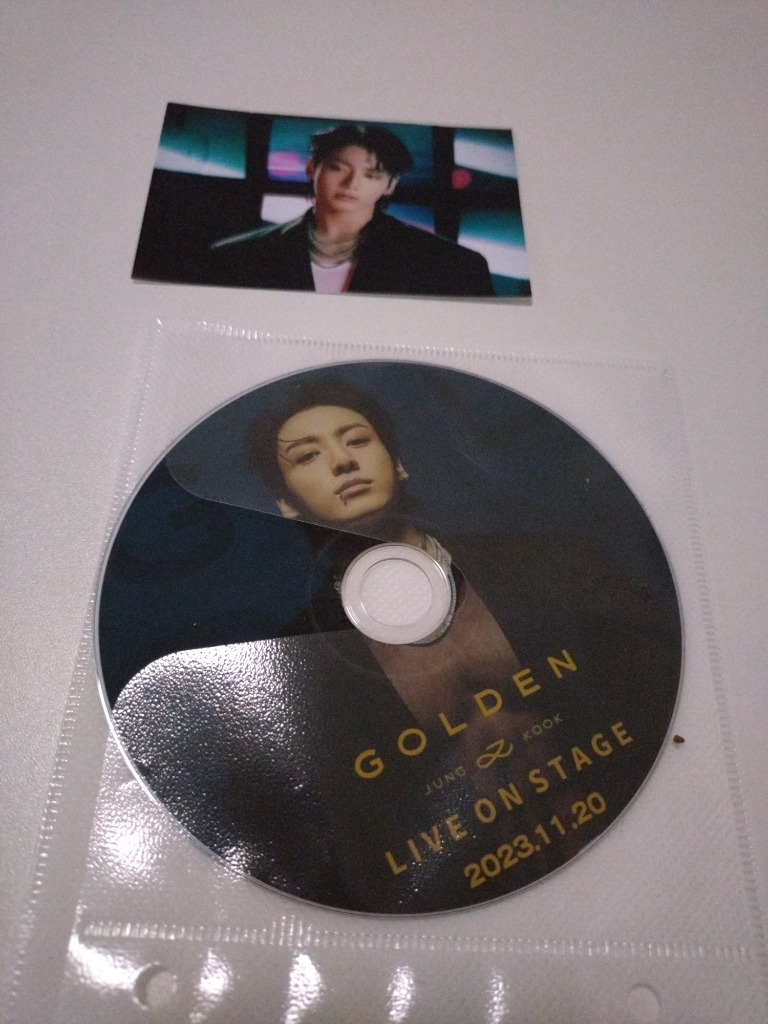 K-POP DVD バンタン JUNGKOOK GOLDEN LIVE ON STAGE ジョングク