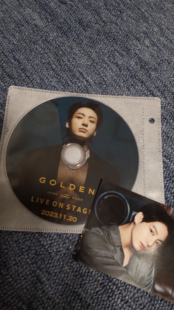 防弾少年団(BTS) - JUNGKOOK [&#39;GOLDEN&#39; Live on Stage] 期間限定特典 F_HHKRHbAAA_knY.jpg:large