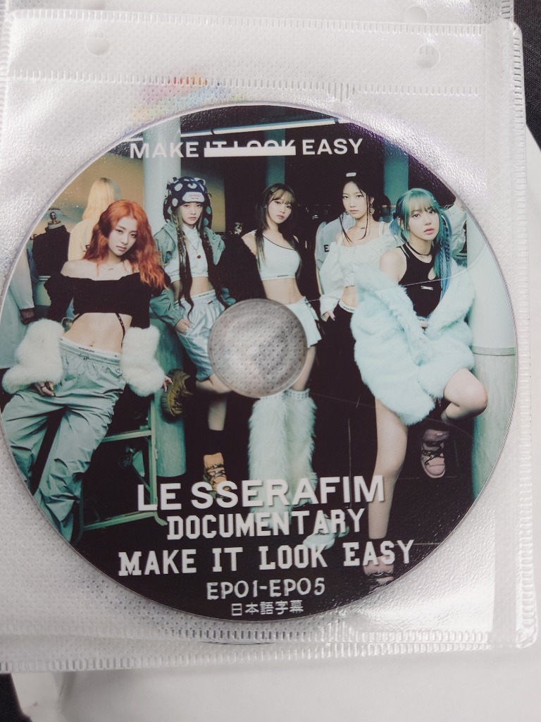 K-POP DVD ルセラフィム 2024 Documentary 'Make It Look Easy