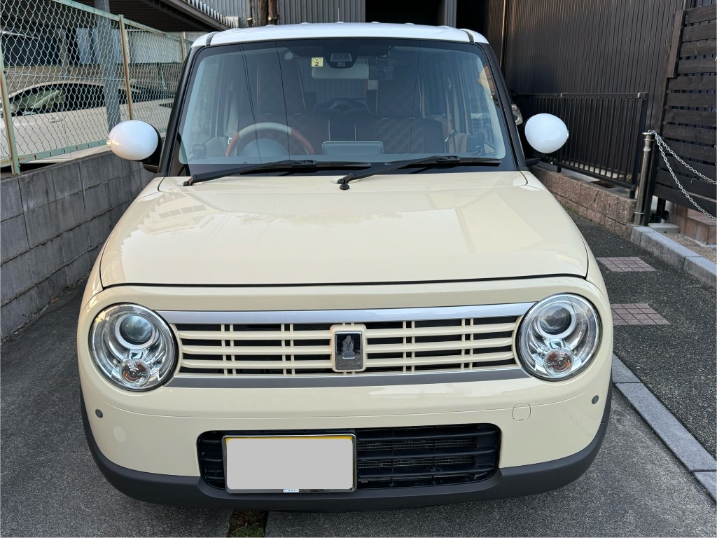 【新品未使用】アルトラパンXグレード 純正 フロントグリル HE33S 新品】SUZUKI ラパン Xグレード 純正フロントグリル 未使用