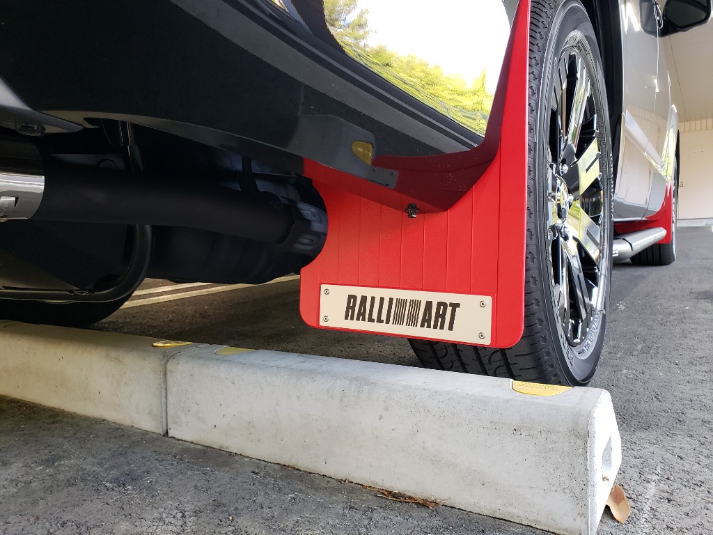 ソーティマジックＲＰ3 三菱 (ZT)マッドフラップ/RALLIART「ミツビシ純正用品