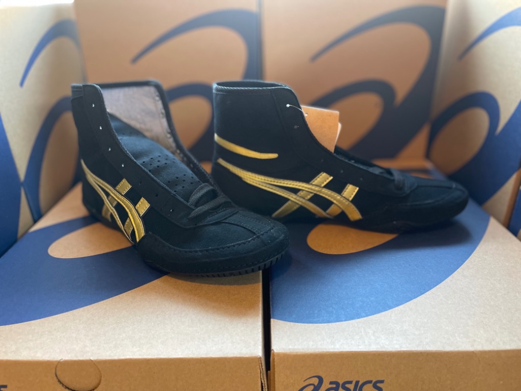 ASICS アシックス レスリングシューズSPO 在庫モデル 1083A001