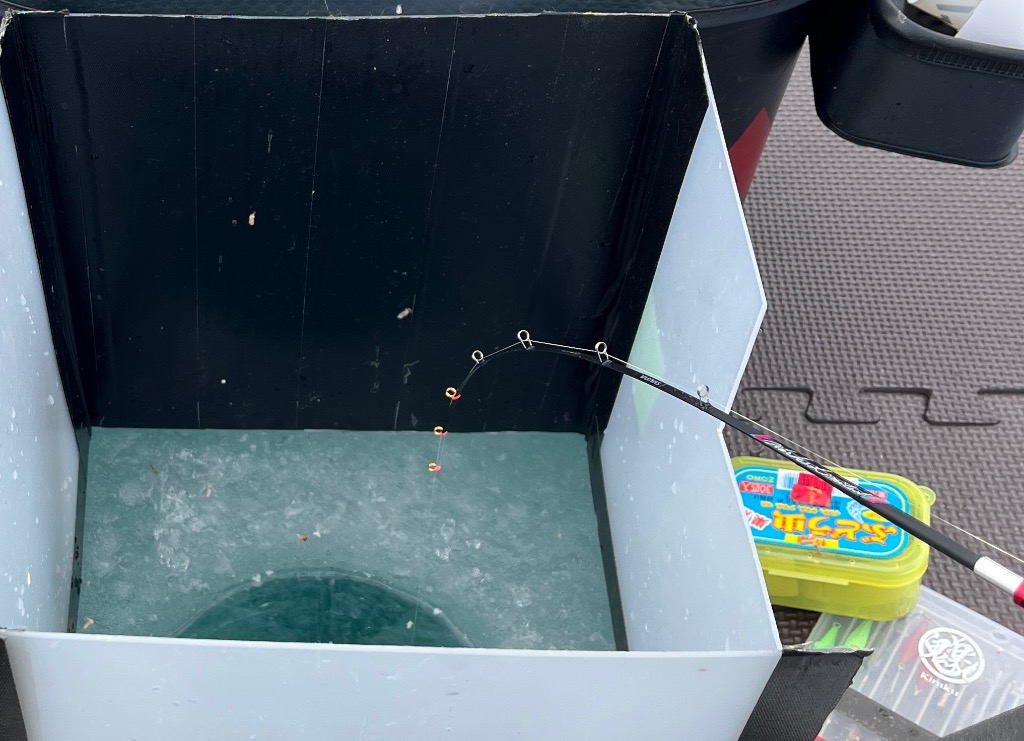 バリバス グラファイトワークス ワカサギ穂先 Ice-MAX309