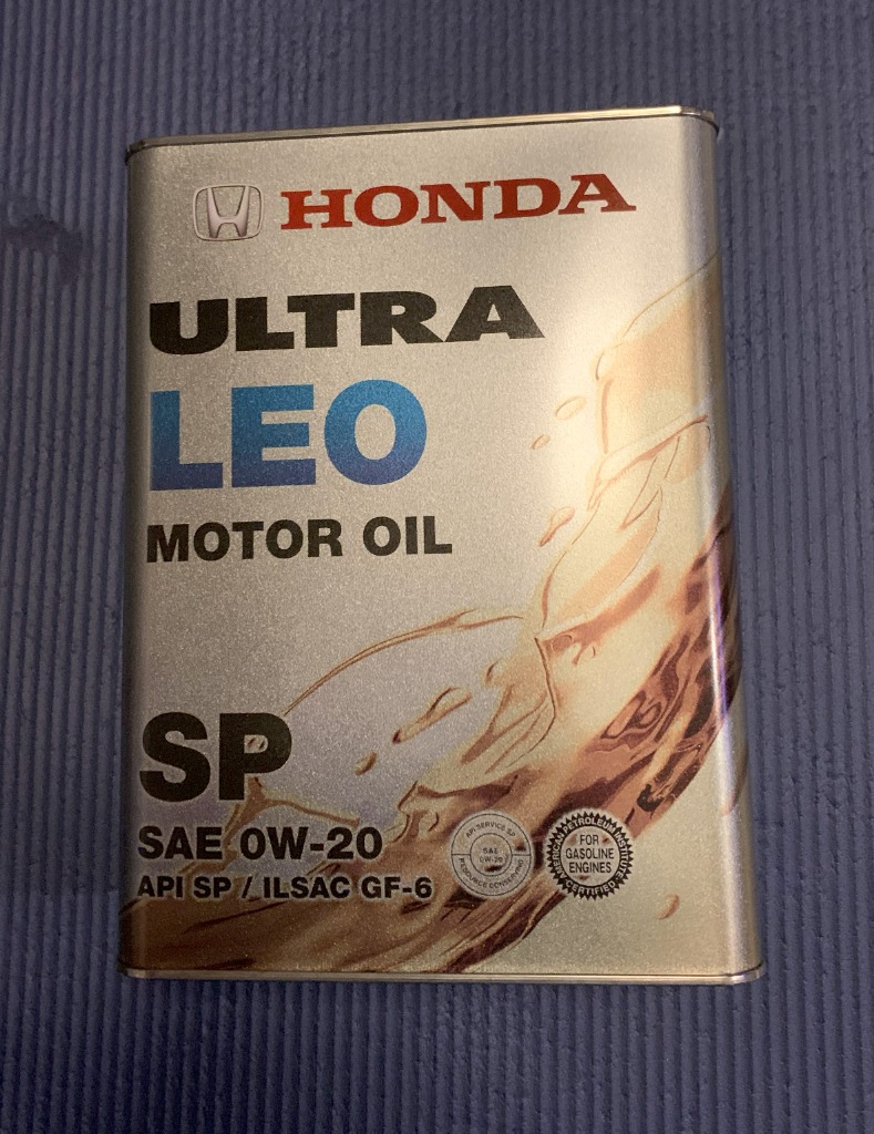 ホンダ Honda エンジンオイル ウルトラLEO SP 0W20 4L 08227