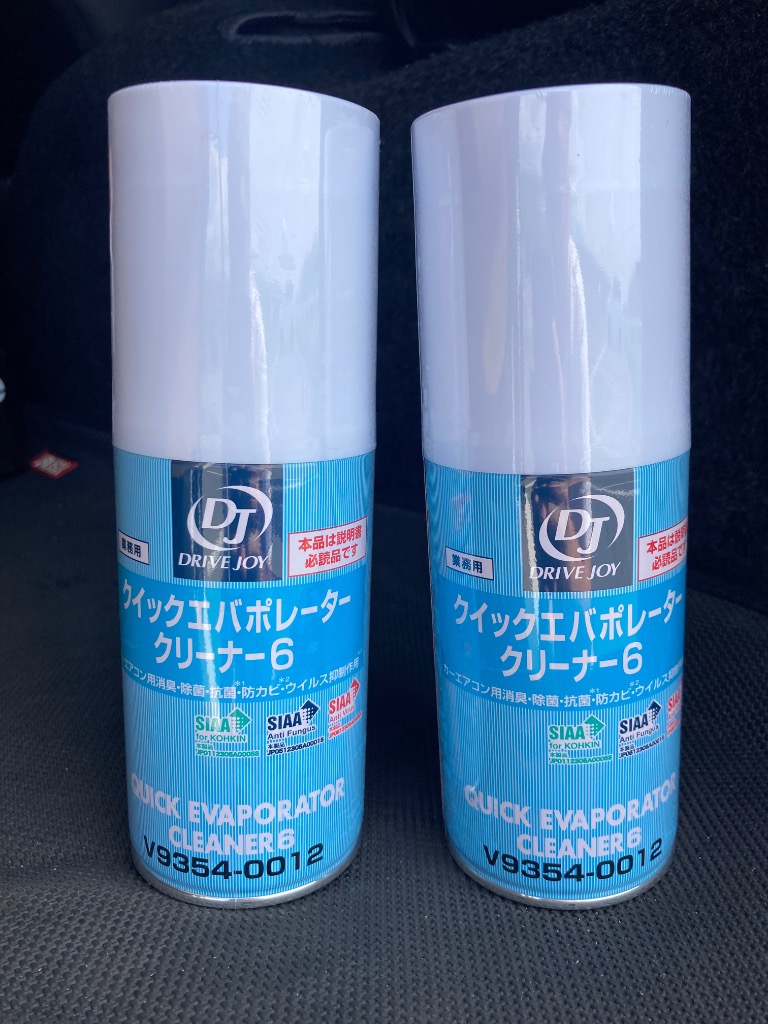 タクティー 【2本セット】 クイックエバポレータークリーナー6 V9354