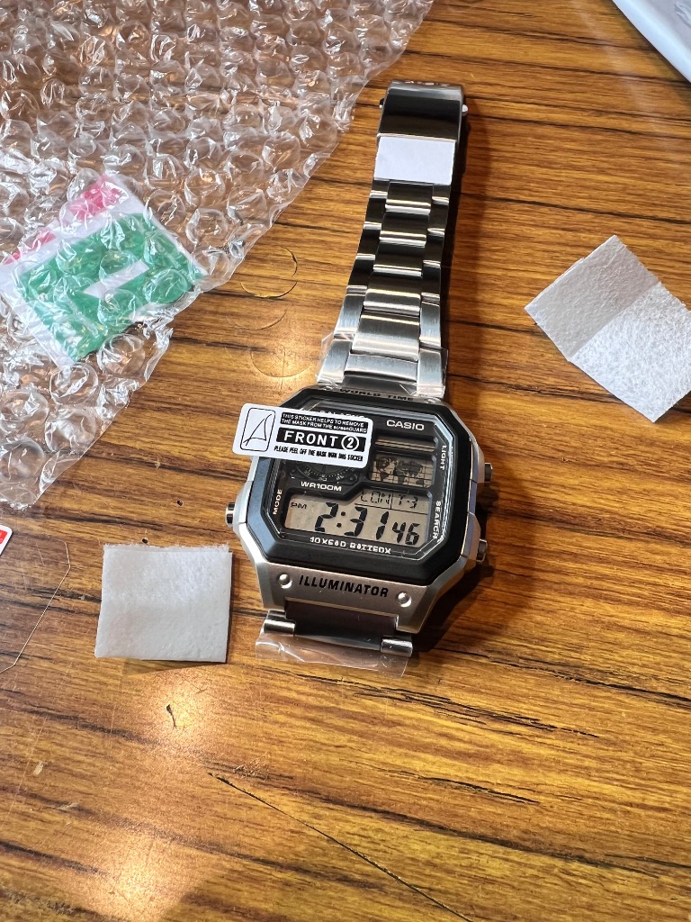 スタンダード（CASIO） 【並行輸入品】【BOX無し】CASIO カシオ 腕時計