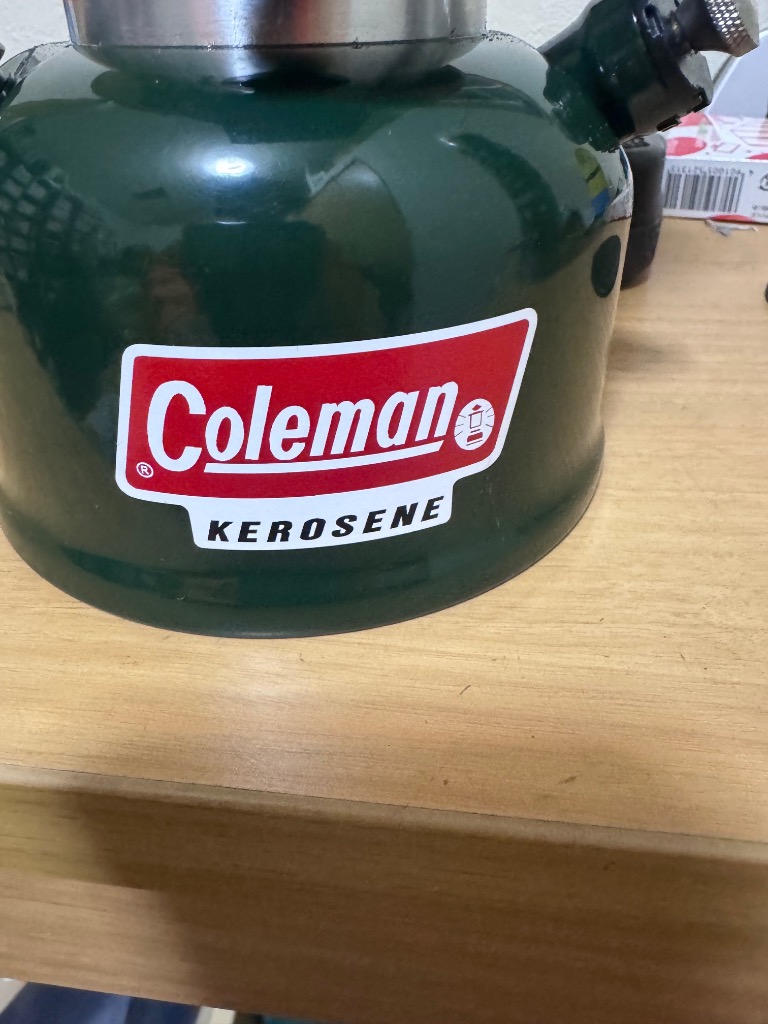 Coleman（コールマン） デカール 201 ケロシン ランタン 黒文字 D120