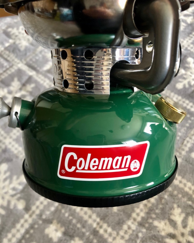 Coleman コールマン デカール 201 ケロシン ランタン 赤文字