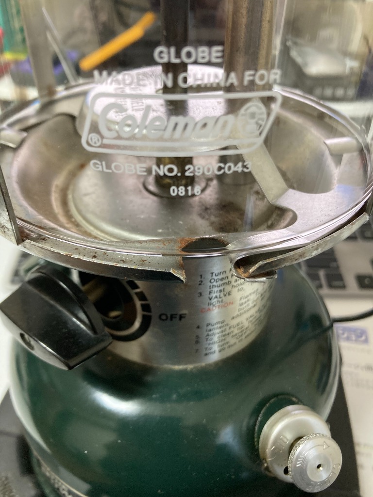 Coleman コールマン 290 295 ランタン ヒートシールド フレーム Coleman コールマン 290 295 ランタン ヒートシールド フレーム