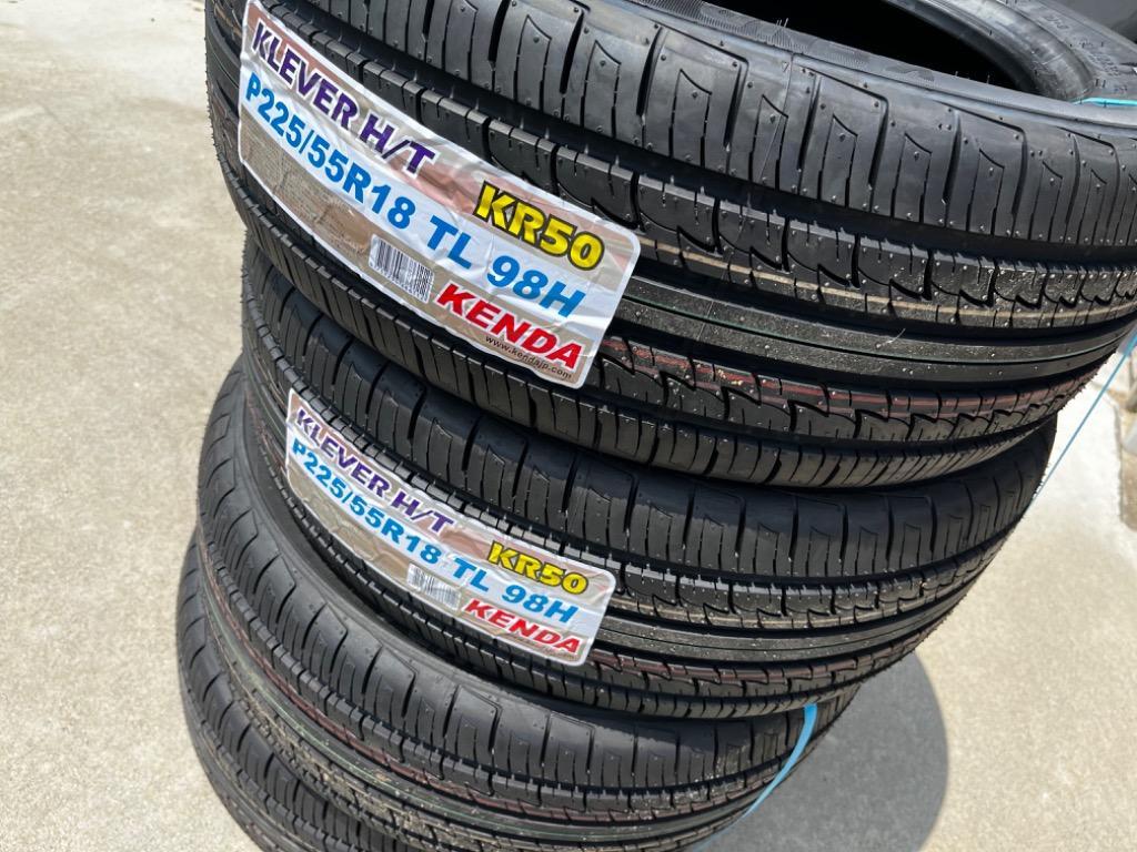 4本セット 送料無料 225/55R18 ケンダ KR50 クレバー H/T KENDA KR50