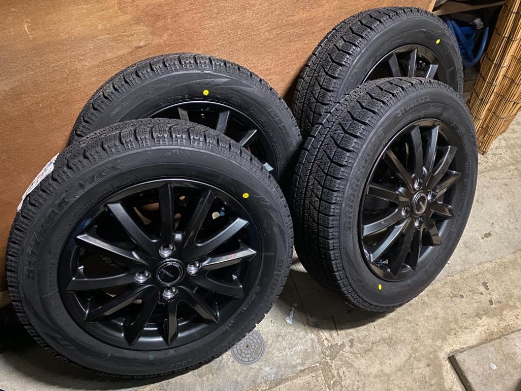 2023年製 スタッドレスタイヤ ホイール 新品 4本セット 155/65R14