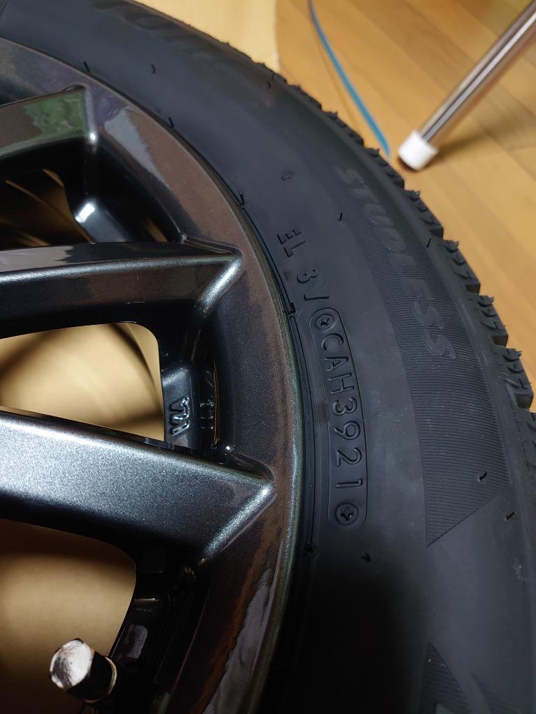 2023年製 スタッドレスタイヤ ホイール 新品 4本セット 155/65R14