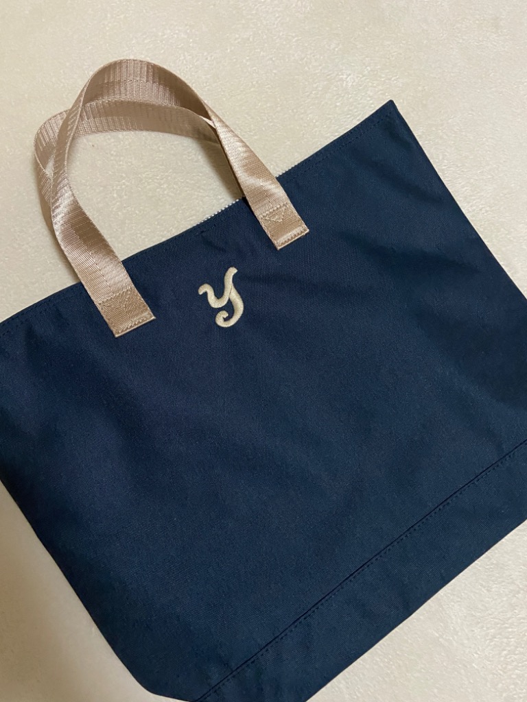 名入れ レッスンバッグ 2025 イニシャル お名前 刺繍 撥水 無地