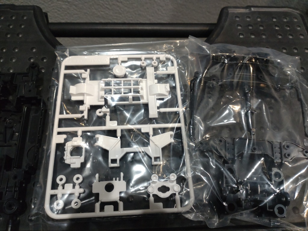 ミニ四駆 MSシャーシ 前後ユニット Hパーツ N-02/T-01 ミニ四駆 MSシャーシ 前後ユニット Hパーツ N-02/T-01