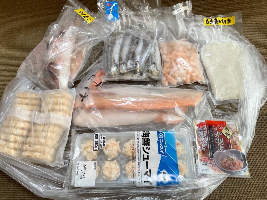 福袋 デカ盛り 市場応援セット 魚彦 3kg 3品 ~ 5品入り 業務用 送料無料 フードロス 対策 貝 魚 2022 プレゼント メディア 紹介  中京テレビ キャッチ :nofoodloss2:まぐろ屋のおもてなし - 通販 - Yahoo!ショッピング