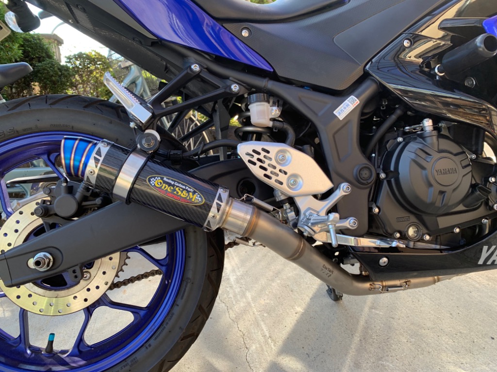 YZF R25 RG10J専用 高精度 フルエキゾーストマフラー ワンズ管