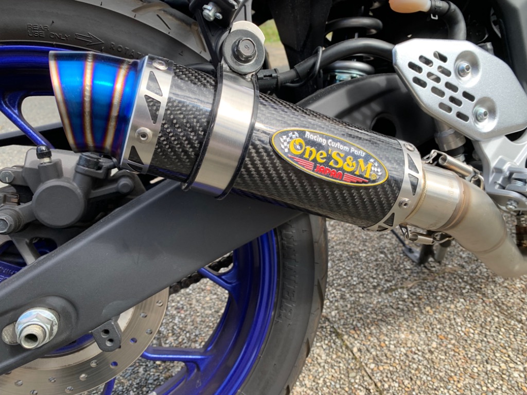 YZF R25 RG10J専用 高精度 フルエキゾーストマフラー ワンズ管