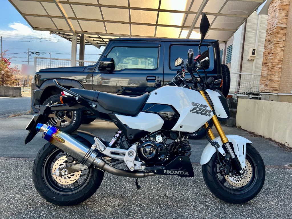 グロム Grom JC61 JC75 JC92専用 フルエキゾーストマフラー