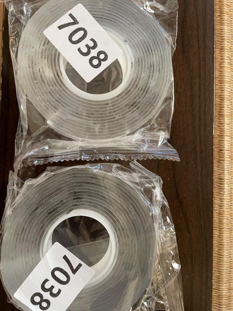 両面テープ 魔法のテープ 超強力 2個セット 防災 透明 車 強力両面