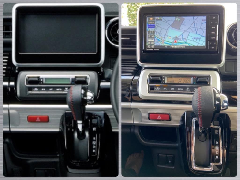 スペーシア カスタム ギア MK53S パーツ AV エアコン スイッチ