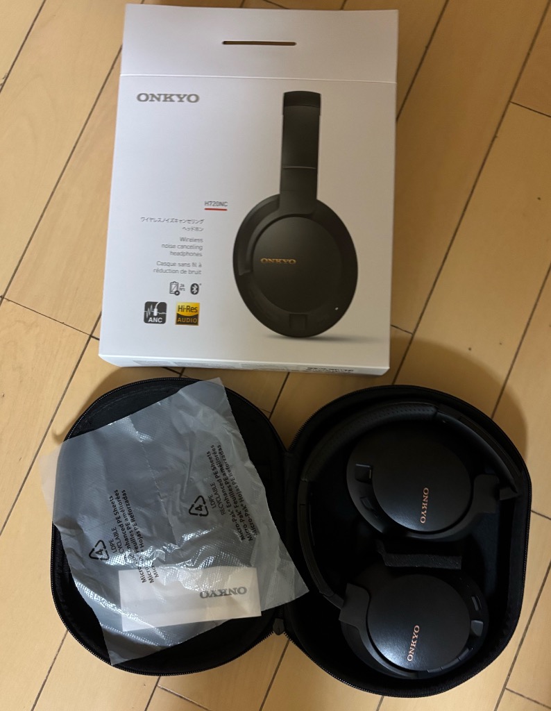 ONKYO H720NC(BK) ワイヤレスノイズキャンセリングヘッドホン