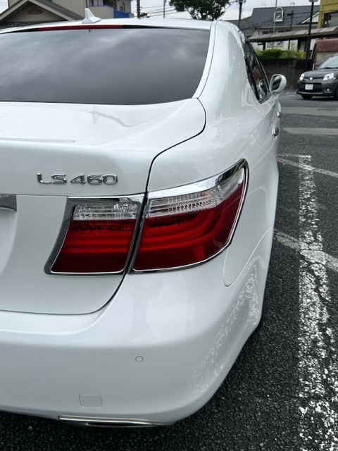 レクサス メッキ テールライト テールランプ リング LS460 LS600h