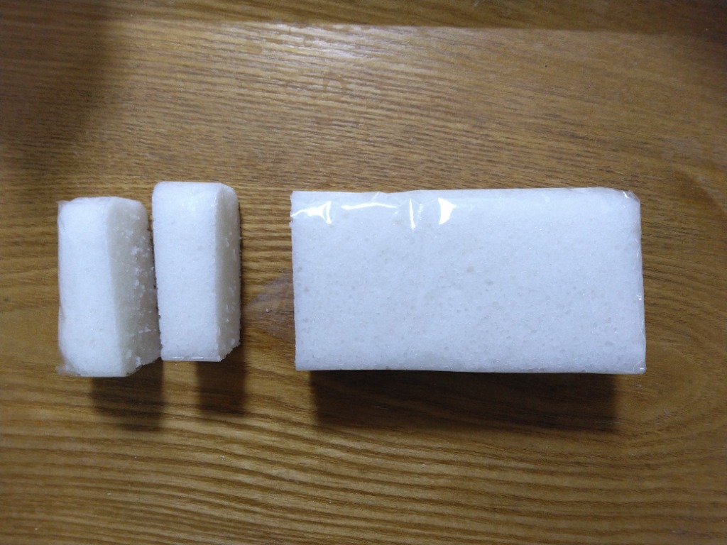 100％国産素材 かるかん棹物(小) 白雪 3本セット 無添加のお菓子
