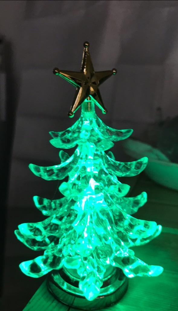 mitas クリスマスツリー 卓上 ミニ USB 光る イルミネーション