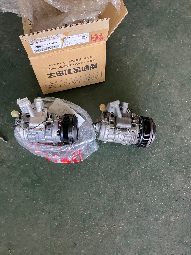 トヨタ スプリンタートレノ AE86用DENSO純正リビルト コンプレッサー