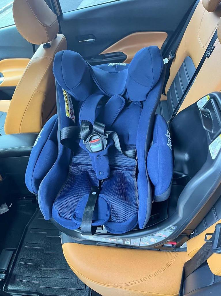 アップリカ ディアターン プラス ISOFIX AB ネイビー NV 新生児から