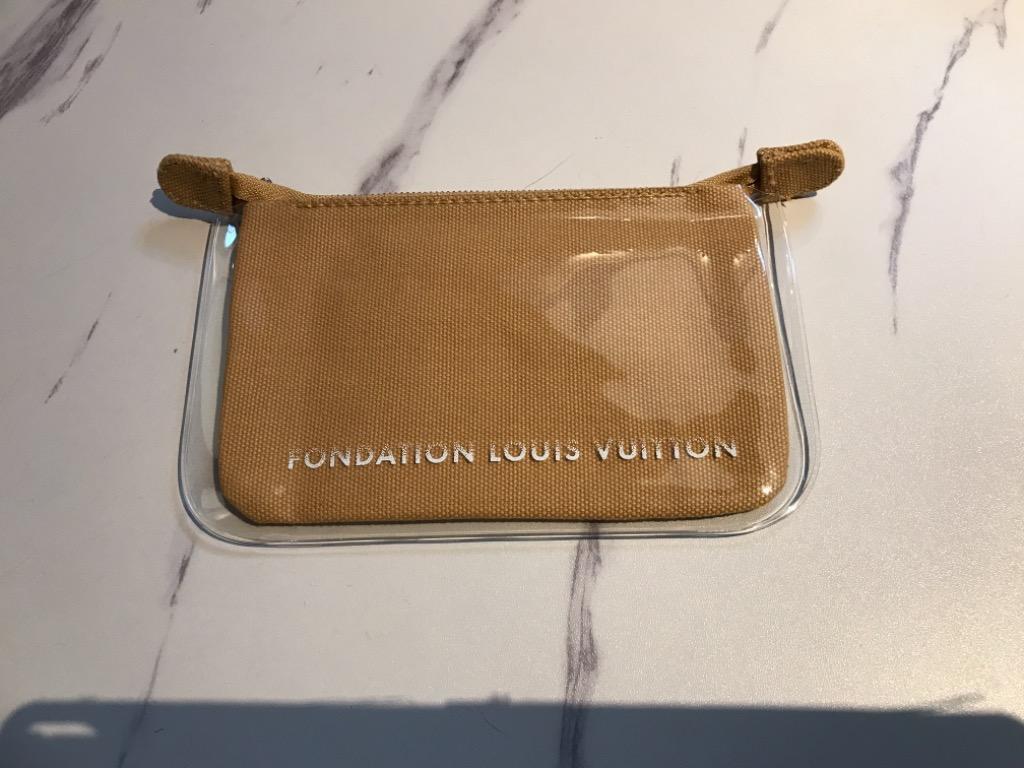 メール便送料無料 パリ限定！LOUIS VUITTON ルイヴィトン美術館 ポーチ クラッチバッグ コインケース FONDATION LOUIS  VUITTON :louisvuitton633:ブランドショップオレンジケーキ - 通販 - 