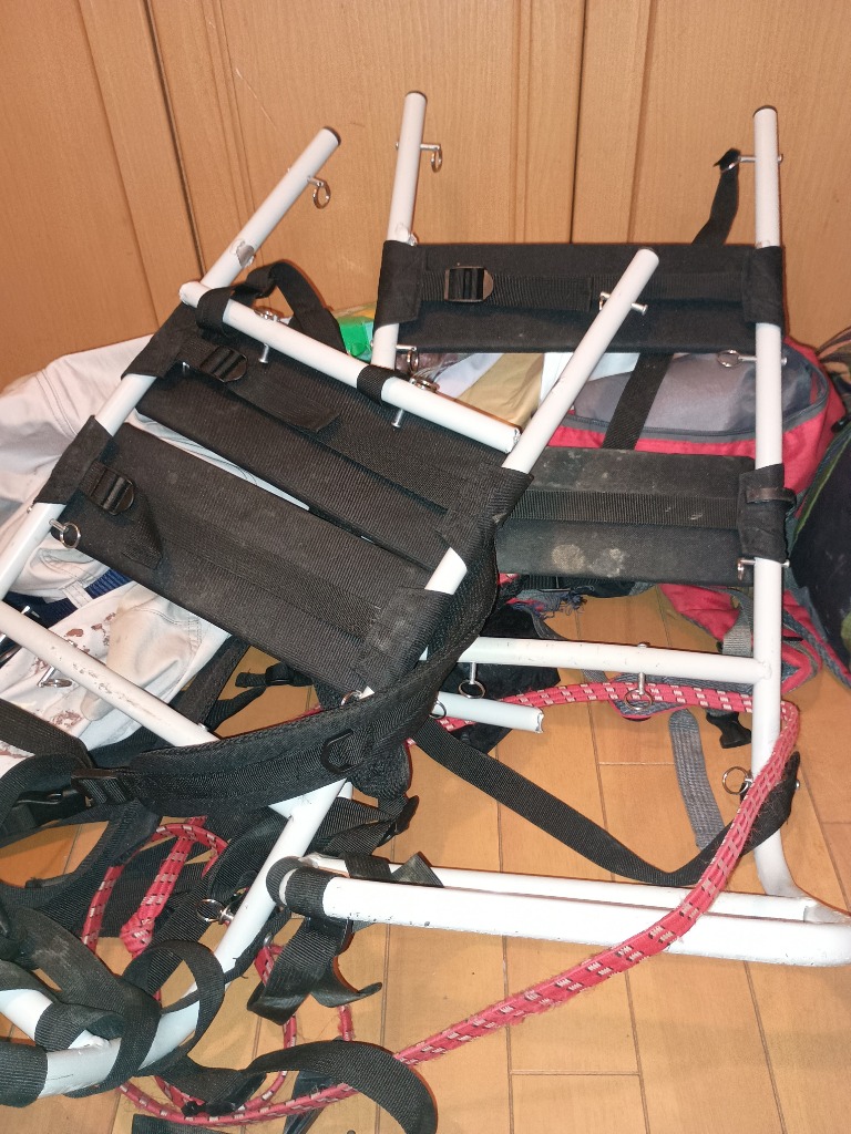 おり釣具 軽量 アルミ 金次郎の背負子 しょいこ M (ori-782906