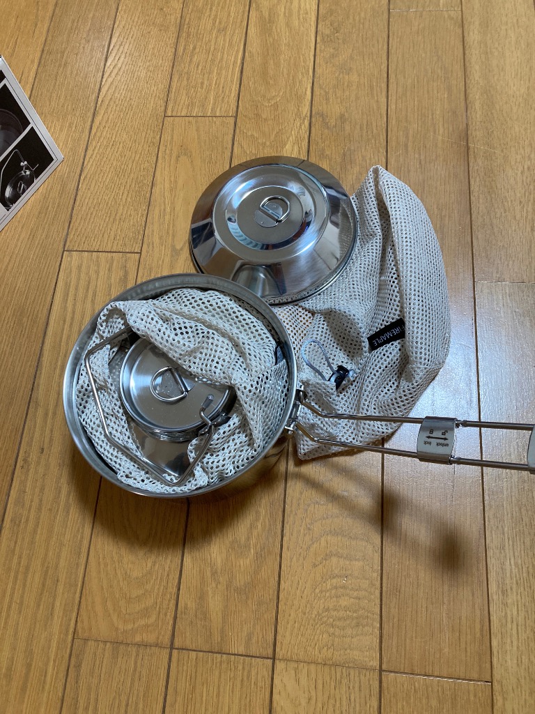 日本正規品】FIREMAPLE Antarcti Stainless Kettle ＆ Pot Set 3